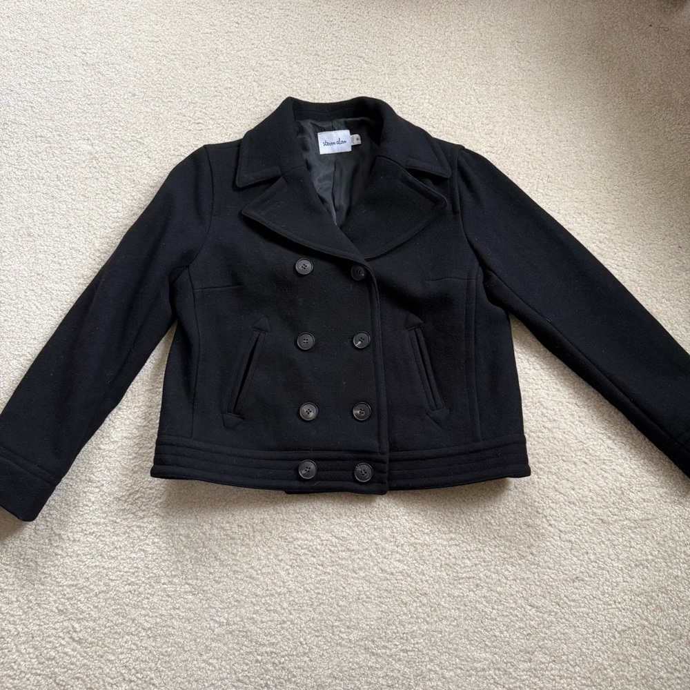 Steven Alan wool short pea coat